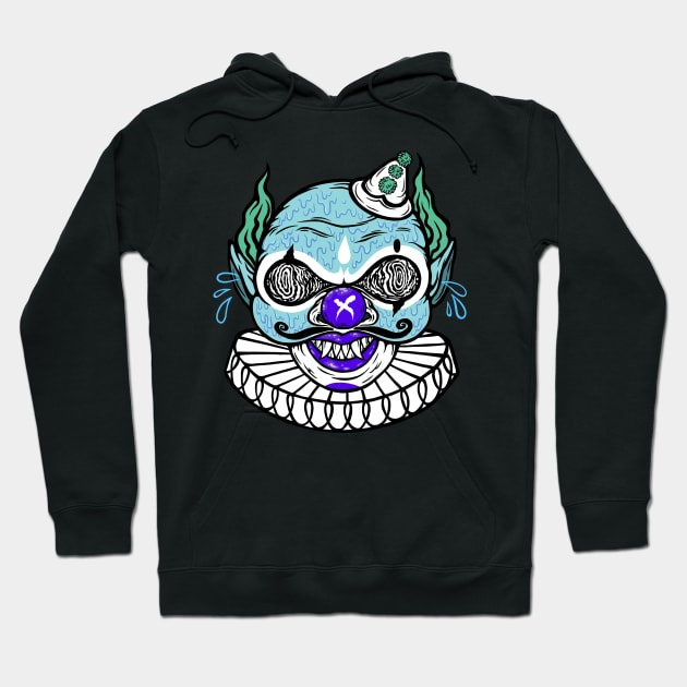 Drowned the Clown Hoodie by flynnryanart